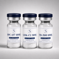 Complete recovery bundle with TB-500, GHK-Cu 50 and BPC-157 vials by Strata Peptides