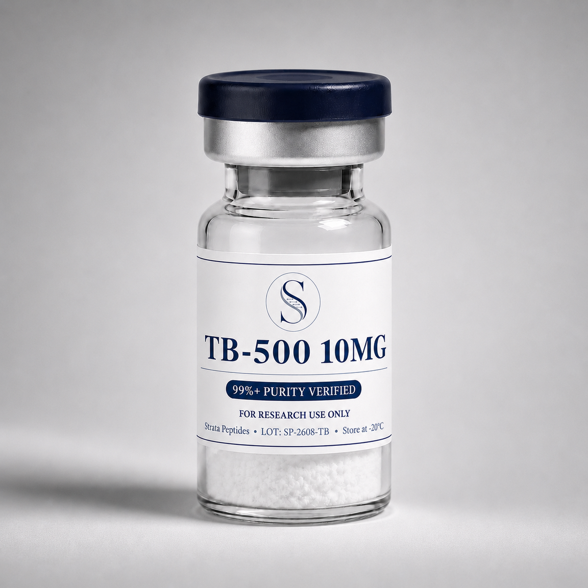 TB-500 10mg research vial by Strata Peptides