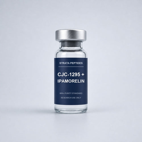 CJC-1295 + Ipamorelin (CJC/IPA) research vial by Strata Peptides